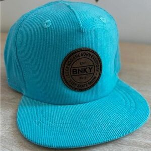 Binky bro Turquoise Corduroy Snapback Hat